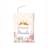 Etichette succhi di frutta compleanno tema principessa Modello codice: PB 1 M